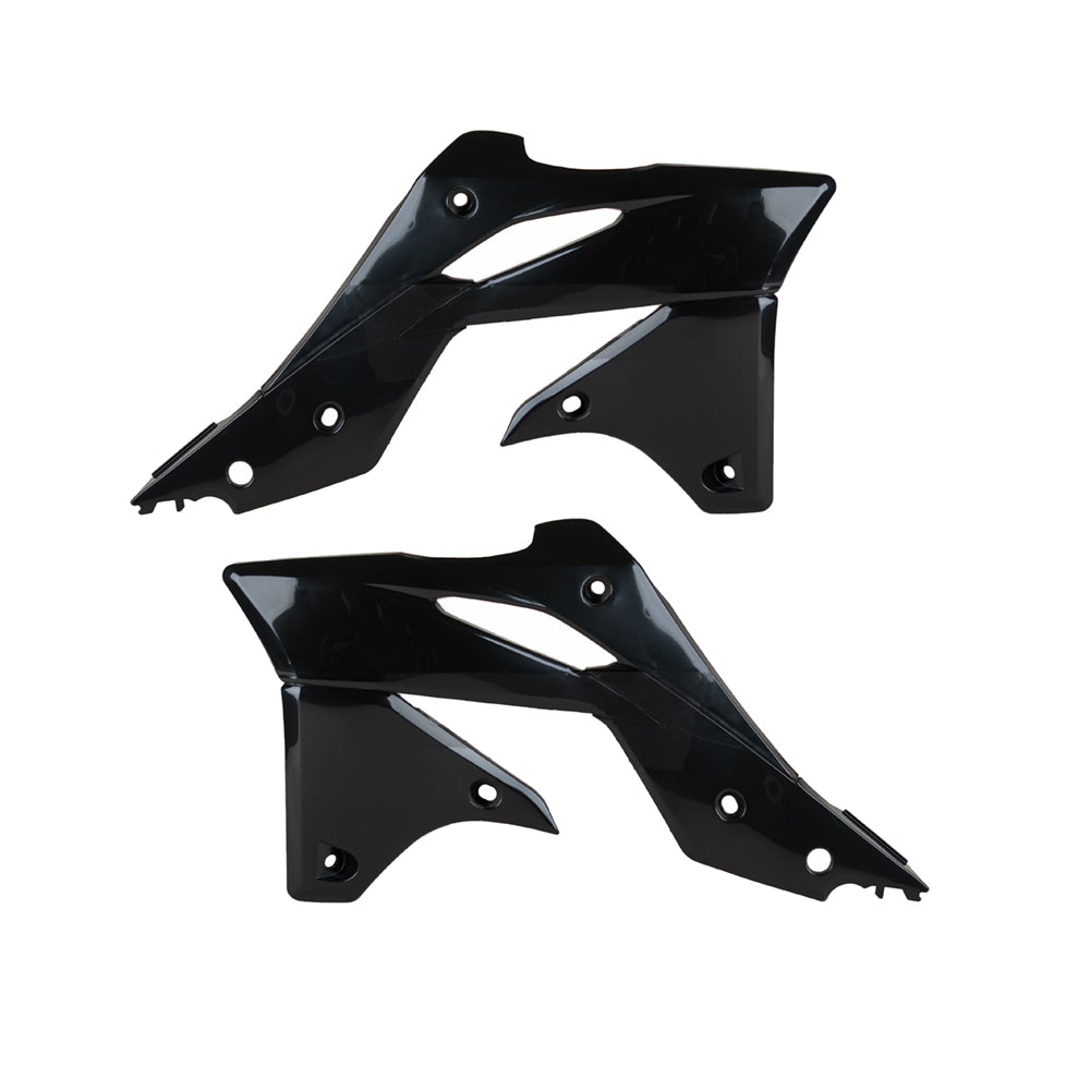 Polisport Rad Radiator Scoops Tank Panels For Kawasaki KX 250F Black 2013-2016